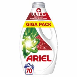 Ariel Vloeibaar Wasmiddel +Ultra Vlekverwijderaar 70 Wasbeurten - 3150 ml — thumbnail 1