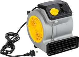 Vloer ventilator - Ventilator - Tafel ventilator - Tapijtdroger - Bekleding droger - Verfdroger - Industriële ventilator - Bouwventilator Met 3 snelheden - Compact - 220-240V - 1300RPM - 31 x 24 x 28 cm - Multikleur — thumbnail 1