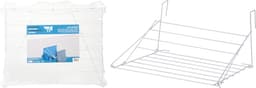 Ultra Clean Inklapbaar wasrek / droogrek - Ophangbaar - 58 x 73 cm - radiator / deur — thumbnail 4