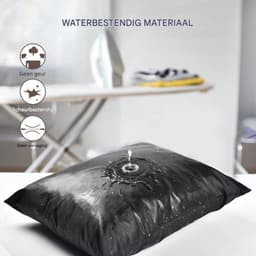 Waszakken - Waterdichte natte droge waszak - reistas voor natte kleding met ritsen - vuile waszak - multifunctionele waszakken - organizer - opbergtas voor badpakken - Bescherm je Wasgoed en Wasmachine (1 stuk,24 x 32 inch) — thumbnail 4
