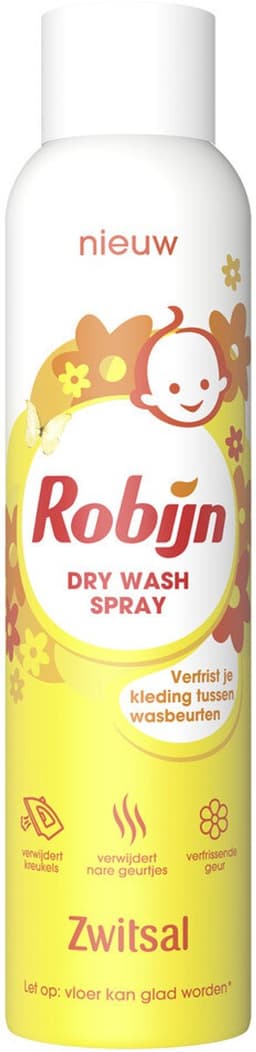 Robijn - Zwitsal - Dry Wash Spray - Voordeelverpakking - 200 ml - Voordeelverpakking - 2 stuks — thumbnail 2