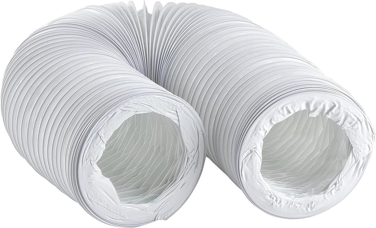 Flexibele Afvoerslang voor Airconditioning en Afzuigkappen - 3m PVC Slang - 125 mm — afbeelding 1