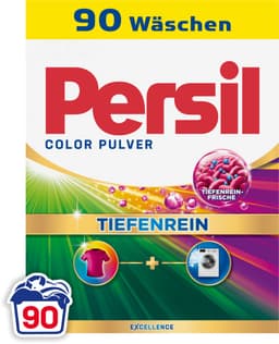 Persil Waspoeder Color - Wasmiddel - Gekleurde Was - Krachtige Vlekverwijdering - Hygiënische frisheid - Grootverpakking - 90 Wasbeurten — thumbnail 1