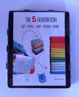 Kleding vouwer - Zwart - 66 x 54 cm - Hulp Bij Vouwen - Opvouwplank - Wasgoed Vouwplank — thumbnail 2