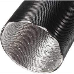 60mm Heater Duct Hose - Heater Duct - Vertical Heating Accessories - Aluminium Foil Air Inlet Duct - For Diesel Parking Heater Air Duct - 1.5m — thumbnail 3