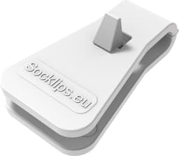 Clip voor sokken en dekbedovertrek Wit, 14 stuks — thumbnail 1