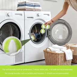 12 stuks pluisballen, wasmachine, dierenhaarverwijderaar, nylon wasbal — thumbnail 2