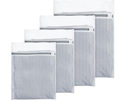 4 Stuks Wasnetjes voor de Wasmachine, Duurzame Netwaszakken voor Delicate Kleding, Ideaal voor Studenten en Reizen, Bescherming en Organisatie