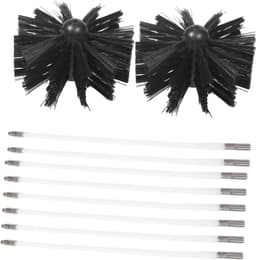 1set Professionele Rookkanalenborstel Met Stokken Borstels Nylon Schoonmaakgereedschap Voor Effectieve Reiniging Van Binnen Buitenrookkanalen — thumbnail 1