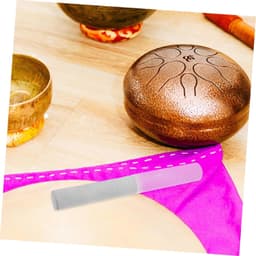 1set Singing Bowl Mallet Met Acryl Handvat Professionele Striker Voor Geluidskom Geschikt Voor Meditatie Muziek Lichtgewicht Gebruiksvriendelijk — thumbnail 2