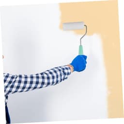1set Hoogwaardige Schuimroller Voor Muurverf Verstelbare Schilderstool Voor Diy Professionals Geschikt Voor Muren Plafonds Meubels Comfortabele Handgreep Eenvoudige Vervangbaarheid — thumbnail 2