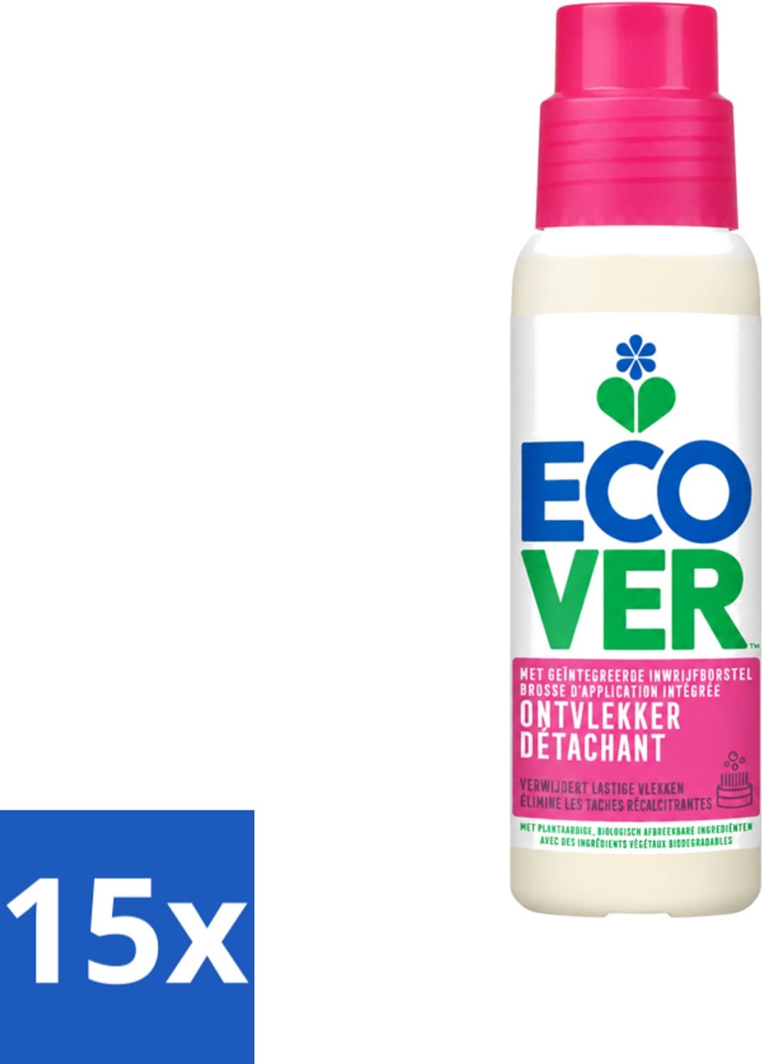 15 x Ecover - Ontvlekkingsmiddel - 200 ml - Voordeelverpakking - 15 stuks — afbeelding 1