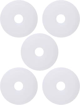 5 STKS Witte Siliconen Seal Wasmachine Toilet Flush Valve Base Clear Wasmachines OE AH0007100R Compatibel met Roca Dual Flush Valves 68x16mm — thumbnail 1