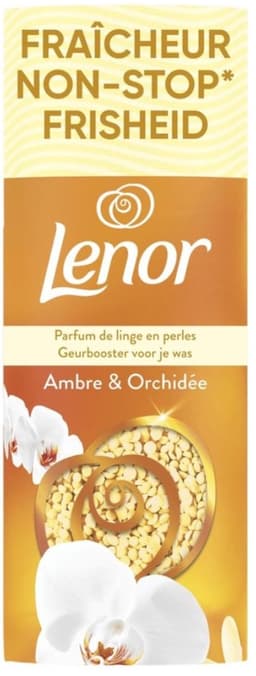 3 x Lenor – Geurbooster – Amber & Orchidee – 12 Wasbeurten – 155 g - Grootverpakking - Geurparels - Wasgeur - Luxegeur - Orchidee - Vanille — thumbnail 2