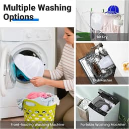 Hoedenwasbak voor de wasmachine Opbergrek voor hoofddeksels | Wasmand voor hoeden en petten Gebogen baseballpetten Wassen Uitstallen Opbergen Kast Vervoer Opslag — thumbnail 5
