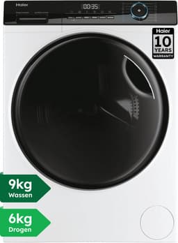 Haier HWD90-B14939-S - Was-droogcombinatie - 9+6kg - A/D - Extra stil (72 dB) - Zuinig - 15 programma’s - 10 jaar garantie op onderdelen — thumbnail 1