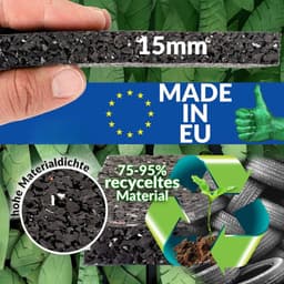 Lexium Anti Trillingsmat Wasmachine - en Wasdroger - Geluidsdempende Antislip Mat - Rubber Mat Trillingsdempers - Trillingsdempers wasmachine – Extra dik - Voetjes wasmachine & droger - Wasmachine demper – Anti trillings - vibratie - dempers pads – A — thumbnail 5