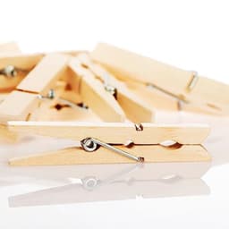 Duurzame Houten Wasknijpers van Berkenhout - 60 Stuks voor Kleding en Handwerk — thumbnail 4
