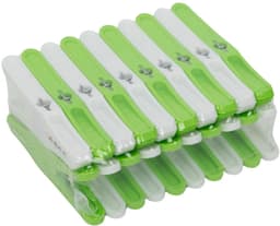 D&L Croco Wasklemmen | Wasknijpers - 20 Stuks - Groen — thumbnail 2