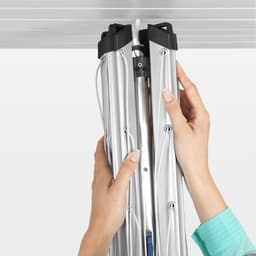 Brabantia Essential Droogmolen - met Betonanker - 50 m - Metallic Grey — thumbnail 3