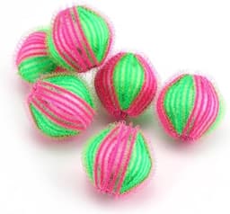 Anti-Pluis Wasbal Set 6 Stuks - Nylon Wasmachine Ballen - Wasballen Wasbol - Was bal - Pluisballen 6 Ballen - Kleding - Ballen — thumbnail 1