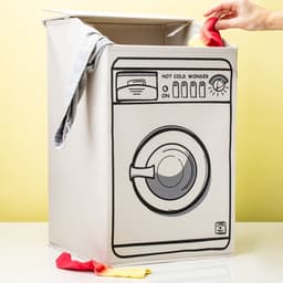 Invotis Wasmachine Wasmand - Wit — thumbnail 1