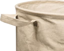 QUVIO Wasmand met handvaten / Wasmanden / Wassorteerder / Wasbox / Waszakken / Opbergmand / Badkameraccessoires / Wassen - Kraftlook - Inhoud 43 Liter — thumbnail 3