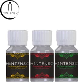 Wasparfum Hintenso Mini Special Edition Gold - Red - Green Testers - 3X 15ml 9 Wasbeurten - Proefpakket - Frisse was - Heerlijke geur – Textielverfrisser - Wasverzachter – Wasparfum - Samples - Proefpakket - Wasmachine — thumbnail 1