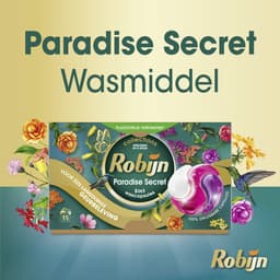Robijn Wasmiddel - 3-in-1 Wascapsules - Color Paradise Secret - 4 x 15 stuks - 60 Wasbeurten - Voordeelverpakking — thumbnail 4