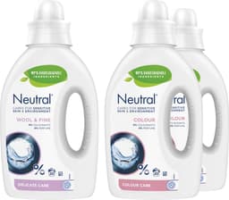 Neutral Wasmiddel Pakket - Kleur + Wol & Fijn - voor de gevoelige huid - (2 + 1) x 20 wasbeurten - Voordeelverpakking — thumbnail 2