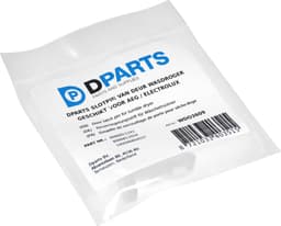 Dparts plastic slotpin van deur wasdroger geschikt voor AEG en Electrolux - deurhaak pin voor drogers - sluithaak pen droogkast - nr. 8086811034 - 8086811141 - 140006804037 — thumbnail 5