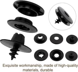 Automattenhouder, clip voor automatten, 8-delig, vloermatten/bevestigingsclips, autovloermatten, antislip, clip, automat, clips, antislip bevestiging — thumbnail 3