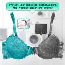 SnelShoppen - 2 Wasnetten voor Wasmachine - 40 x 30 cm - Vuilwaszak met Trekkoord - Voor Kleding, Schoenen, Dieren en Meer - Herbruikbaar en Ruim - 13 — thumbnail 3