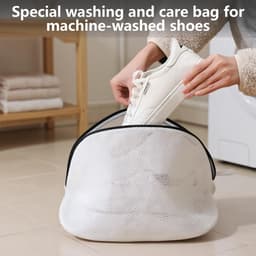 Dailygoods - 9-delige set wasnet wasmachine, mesh, drievoudige dikte, net, wasmachine, sets in meerdere maten, herbruikbaar, waszak, schoenen, wasmachine voor sneakers — thumbnail 2
