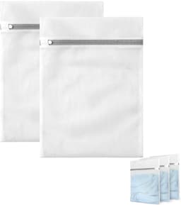 Dailygoods- Waszak Groot - Waszakjes met Rits - Wasnet voor Wasmachine - Waszakken voor Wasgoed - Waszakje voor Kleding - Duurzaam Polyester 40x50/50x60 cm — thumbnail 1