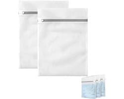 Dailygoods- Waszak Groot - Waszakjes met Rits - Wasnet voor Wasmachine - Waszakken voor Wasgoed - Waszakje voor Kleding - Duurzaam Polyester 40x50/50x60 cm