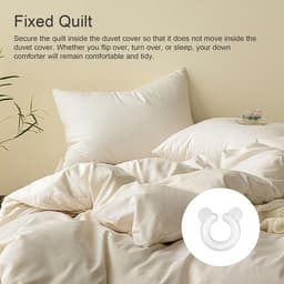 Dailygoods- Dekbedovertrekclips 24 Stuks - Antislip - Naaldloos — thumbnail 4