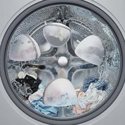 Ondersteunende wasnet voor bh's, 4-delige set voor wasmachine, ideaal voor delicate kleding en ondergoed (19x17 cm) — thumbnail 5