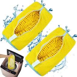 Dailygoods- Waszakken Duurzaam - 2 Stuks - Schoen Waszakken - Waszakken voor Wasmachine - Wasnet - Antislip Zakken - Schoenwaszak — thumbnail 1