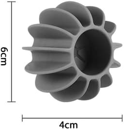 4 stuks herbruikbare wasballen - wasborstelballen - wordt zachter en luchtiger - TPR stoomdroogbal voor alle soorten drogers en wasmachines. — thumbnail 5