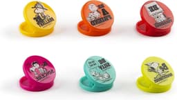 Zaksluitingen Set - Vershoudklemmen - Voedsel Bewaren - Peanuts Decoratie - 6 Stuks - Multicolor — thumbnail 1