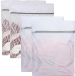 Wasnet voor wasmachine, 2 soorten mazen, waszak met ritssluiting, voor fijne was, ondergoed, jeans, badhanddoek, herbruikbaar — thumbnail 1