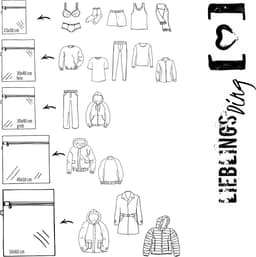 Wasnet voor wasmachine in een set, 5 stuks — thumbnail 4