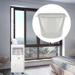 Portable Air Conditioner Exhaust Hose Connector - 1 Pcs Flat AC Vent Adapter | ABS Air Conditioner Hose Coupler For 130mm 150mm Duct Interface Window Kit AC Venting Pipe Adapter — thumbnail 2