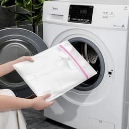 SnelShoppen - 10-delige Wasnet Set voor Wasmachine - Grote Mesh Waszakken voor Kleding, Shirts, BH's, Sokken, Schoenen, Sweaters, Babykleding - 3 Mate — thumbnail 2