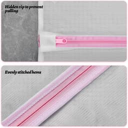 SnelShoppen - 10-delige Wasnet Set voor Wasmachine - Grote Mesh Waszakken voor Kleding, Shirts, BH's, Sokken, Schoenen, Sweaters, Babykleding - 3 Mate — thumbnail 5