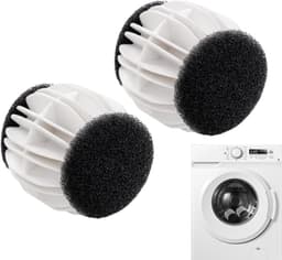Wasballen - Herbruikbare Wasballen - Set voor Haarverwijdering & Anti-Knoop - Pluizenvanger voor Wasmachine - Detergent Versneller - Zachte Kledingverzorging - Draagbare Ontharing Ballen — thumbnail 1