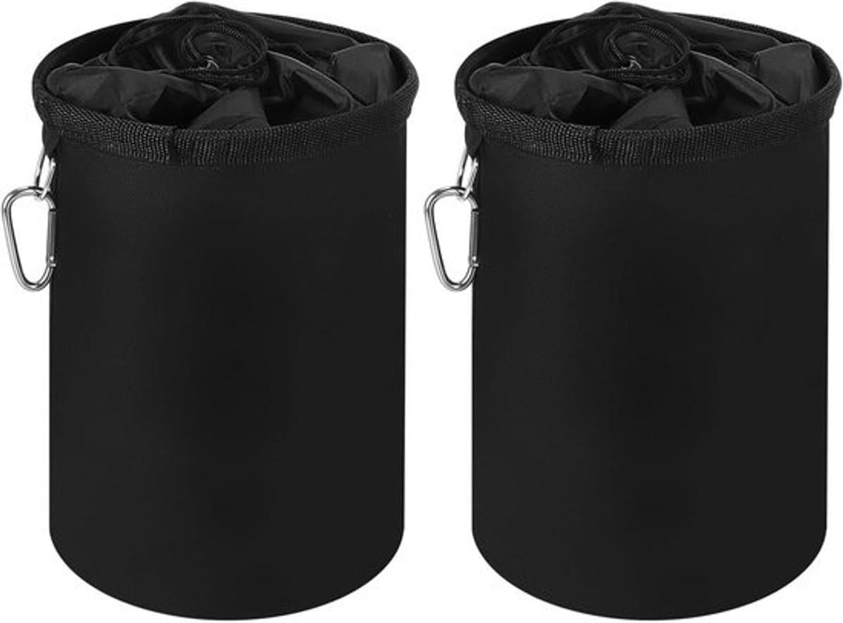 Wasknijperzakken 2 stuks waterdicht met haken 20 x 28 cm voor 150-200 wasknijpers — afbeelding 1
