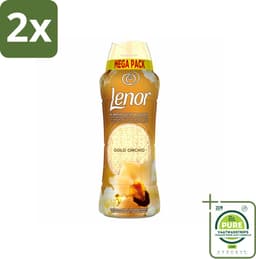 Lenor – Geurparels – Gouden Orchidee – 570 g - Voordeelverpakking - 2 stuks - Geurparel - Wasgeur — thumbnail 1
