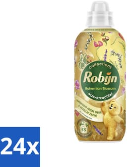 24 x Robijn – Wasverzachter – Bohemian Blossom – 765 ml - Wasverzachter - Bloemige Geur - Wasverzachter Fles - Kleding Verzorgen - Vezels Beschermen — thumbnail 1